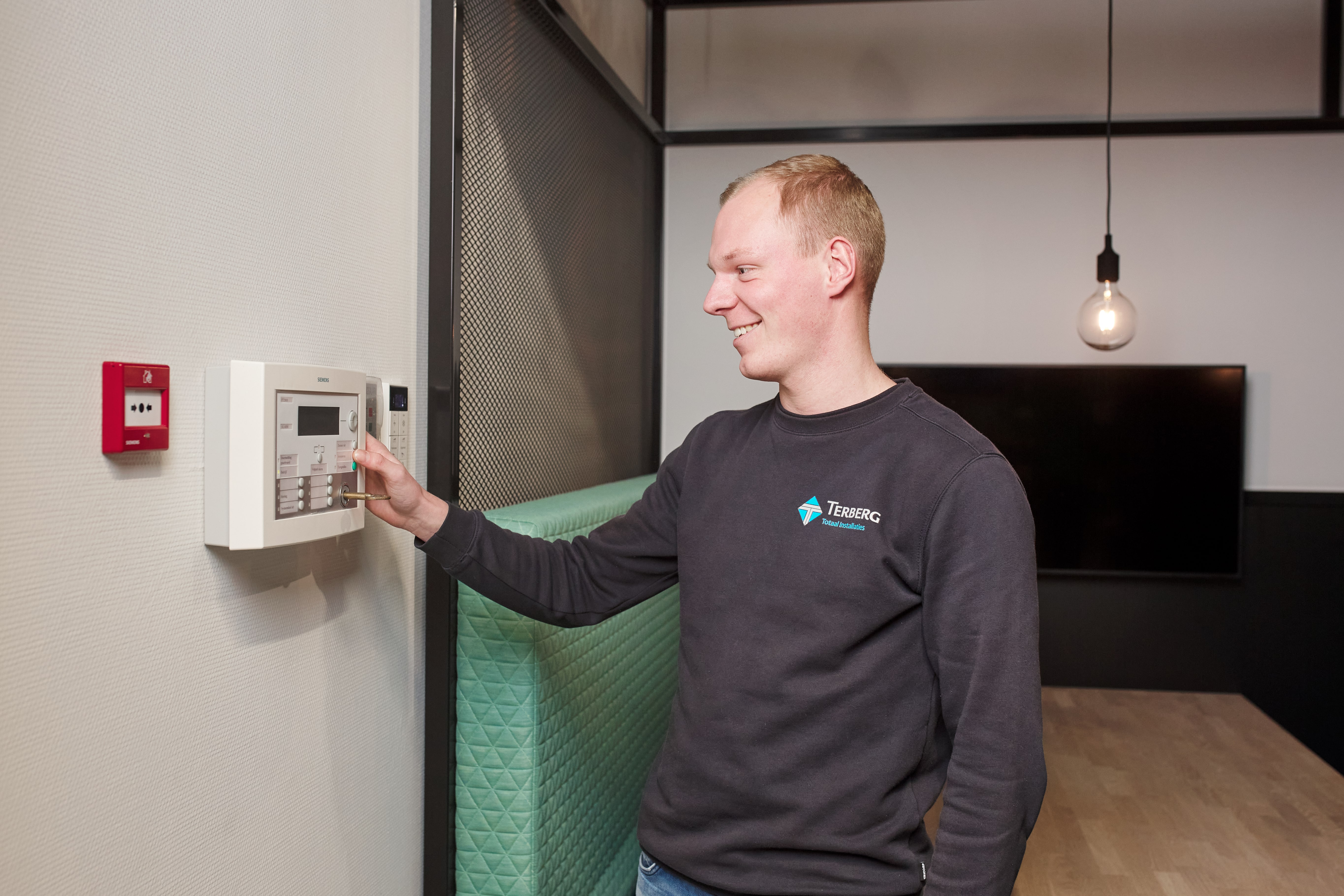 Beveiliging brand cyber installaties Terberg